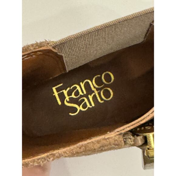 Franco Sarto Sager Suede Pointed Toe Ankle Boots Women's 8.5 - Picture 7 of 12